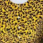 NWT L love leopard print shirt dress size m Gold Size M Photo 1