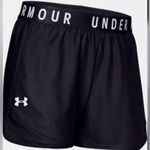 Under Armour Play Up 3.0 Women’s Size XXS 100% Poly Black Athletic Shorts Photo 2