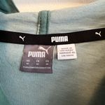 Puma Women's Amplified Light Weight Hoodie in Blue Spruce Size: Medium Photo 4