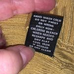 Premise  Mustard Yellow Open Duster Sweater Size Small Photo 5