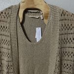 Soft Surroundings Opaline Shimmer Cardigan & Sweater Tank Top Sz Large 2 Piece Photo 1