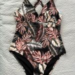 Hurley scattered palms Bathing Suit One Piece Swimsuit Swimwear Photo 3