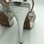 Chinese Laundry Silver Thalia “Tippy Top” Platform Heels Size 9.5 Photo 9