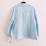 Pendleton Suit Set XL NWT Blazer Jacket Pant Light Blue Eyelet Office Church Photo 6