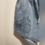 Her Universe Studio Ghibli My Neighbor Totoro Drawcord Denim Shorts Photo 2