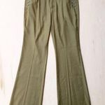 CAbi Charlie Olive Green Linen Pant Style 5314 Size 2 NWOT Photo 0