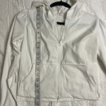 Free People Movement  White Cropped Zip-Up Hoodie, Medium NWOT Photo 8