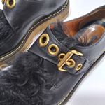 Car Shoe Olimpiadi St Moritz Black Scarpa Donna Chunky Lug Slip On Rare Size 7 Photo 5