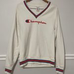 Champion  • fleece v-neck crewneck sz S Photo 3