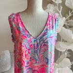 Lilly Pulitzer Aron Shift Sleeveless Dress In Multi Island De coco Photo 1
