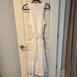 Veronica Beard Jean Austyn White Sleeveless Dress | M Photo 7