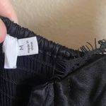 ASTR the Label Aeris Satin Lace Trim Maxi Dress in Black Photo 8