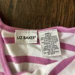 Liz Baker Striped Tank Top Photo 3