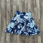Maurice's  floral flowy satin circle skirt Photo 1