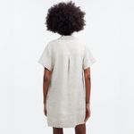 Madewell V-Neck Mini Dress in 100% Linen Photo 2