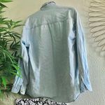 Denim shirt button up down shirt jacket shacket (Size M) Size M Photo 2