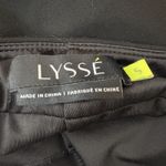 Lysse  Pull on Crop Flare Legging Pants Black Slit Detail Size Small Womens Photo 3