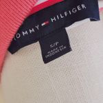 Tommy Hilfiger coral striped polo size small Photo 7