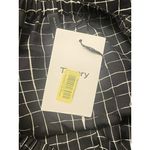 Theory  Black Silk Pull-On Pants Women’s Size M Pockets Relaxed‎ Fit Wide Leg NWT Photo 8