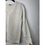 Cozy Casual Knit Sweater Women’s Size Small Casual Lightweight Pullover Top White Photo 3