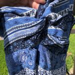 Japna Ruffle Hem Tiered Criss Cross Peep Bodice Spaghetti Straps Maxi Dress S Photo 4