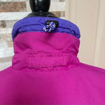 Patagonia Vintage  Y2K Jacket Full Zip Womens 10 M Pink Blue
Bomber Coat RARE Photo 9