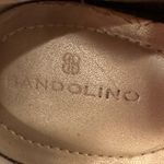 Bandolino  Black Suede Block Heels Gold Logo Hardware Slip Resistant Shoe Sz 7.5 Photo 10