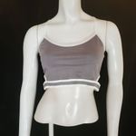 Ryka  Gray & White Cutout Sports Bra (XL) Photo 1