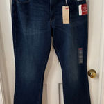 Levi's Women's 24W M 512 Perfectly Shaping Bootcut Jeans Stretch Dark Blue Photo 0