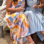 Sunday Up Colorful Print Maxi Dress Photo 1