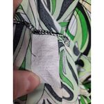 Susan Lawrence Women's Multicolor Psychedelic Floral Faux Wrap Blouse Size XL Photo 4