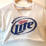 Vintage Miller Lite Tee White Size M Photo 0