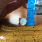 Natural Rainbow Moonstone Chrome Diopside Sterling Silver Ring Size 8 Photo 6