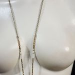 Loft Gold, White, & Cream Triple Druzy Necklace Photo 2