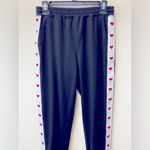 LuLaRoe  Black Queen Of Hearts Sweat Pants! Photo 2
