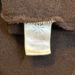 Athleta  Women's Dress Brown Short Sleeve Knit T Shirt Casual Pockets Acid Wash # Photo 6