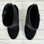 Juicy Couture  Ankle Boots Chunky Block Suede Womens Lupia Black Size 8 Photo 6