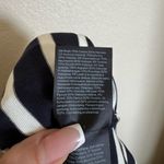 COS  Striped Knit Polo‎ Maxi Dress Size medium Black and White Photo 6