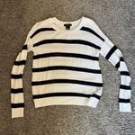 Forever 21 Striped Black and White Sweater Photo 0