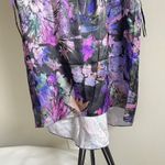 Diesel NWOT  Women Floral Midi Dress Oversized Size XXS Pocket Photo 5