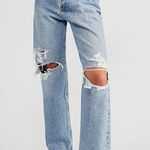 AGOLDE Jeans straight leg distressed Photo 0