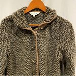 Orvis Vintage 90’s chunky fleece toggle button jacket sweatshirt pockets soft Photo 2