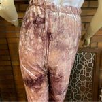 RAINBOW PINK & DARK PINK CRUSHED VELOUR JOGGER PANTS (1X) Photo 8