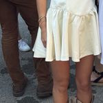 We Wore What Cream Dress Photo 3