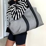 Bottega Veneta Marco polo Grey Canvas & Leather Tote Photo 1