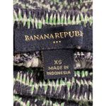 Banana Republic Dress Midi Strapless Navy Blue & Green Size XS Photo 5