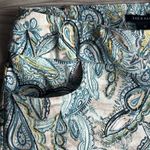 Zac & Rachel Blue and Yellow Flat Front spandex Shorts Size 12 Photo 2