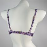 Elle NWT  Bikini Set Purple Floral Swimwear Size B80/L Photo 6
