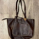 Weimeibaige Dark Brown Vegan Leather Purse Shoulder Handbag Photo 0