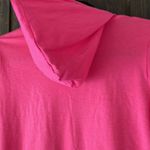 Michael Kors woman’s size small hoodie drawstring t-shirt in coral pink Photo 6